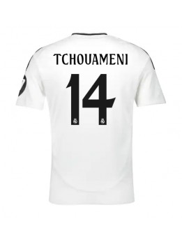 Real Madrid Aurelien Tchouameni #14 Domaci Dres 2024-25 Kratak Rukavima